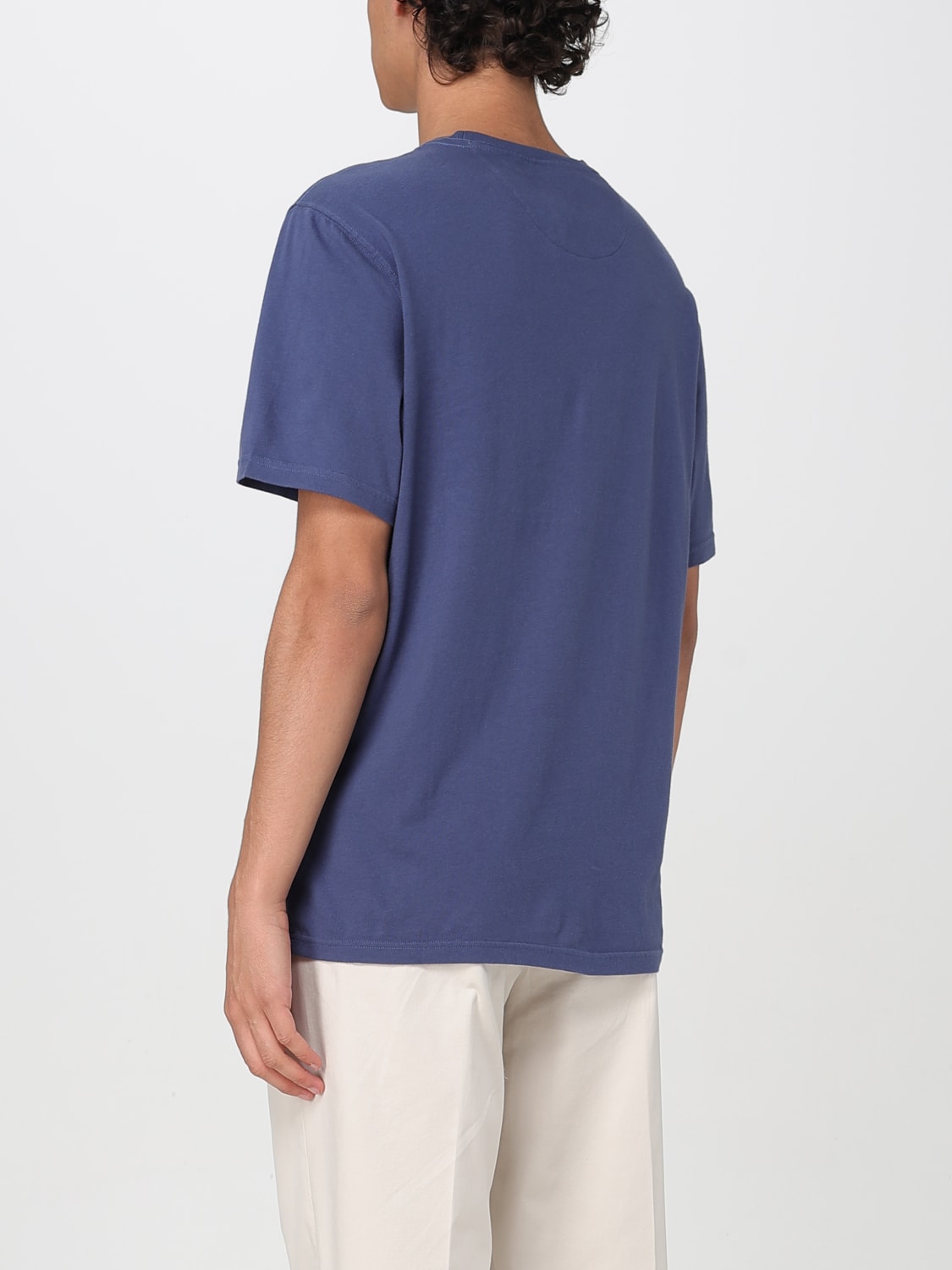 BARBOUR T-SHIRT: T-shirt herren Barbour, Blau - Img 2