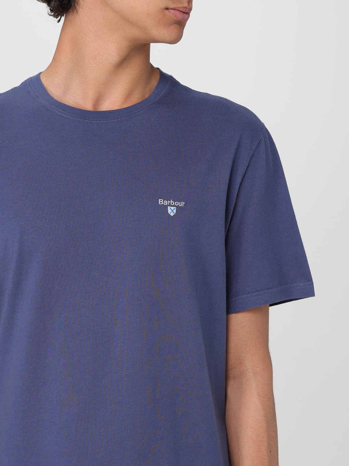 BARBOUR T-SHIRT: T-shirt herren Barbour, Blau - Img 3