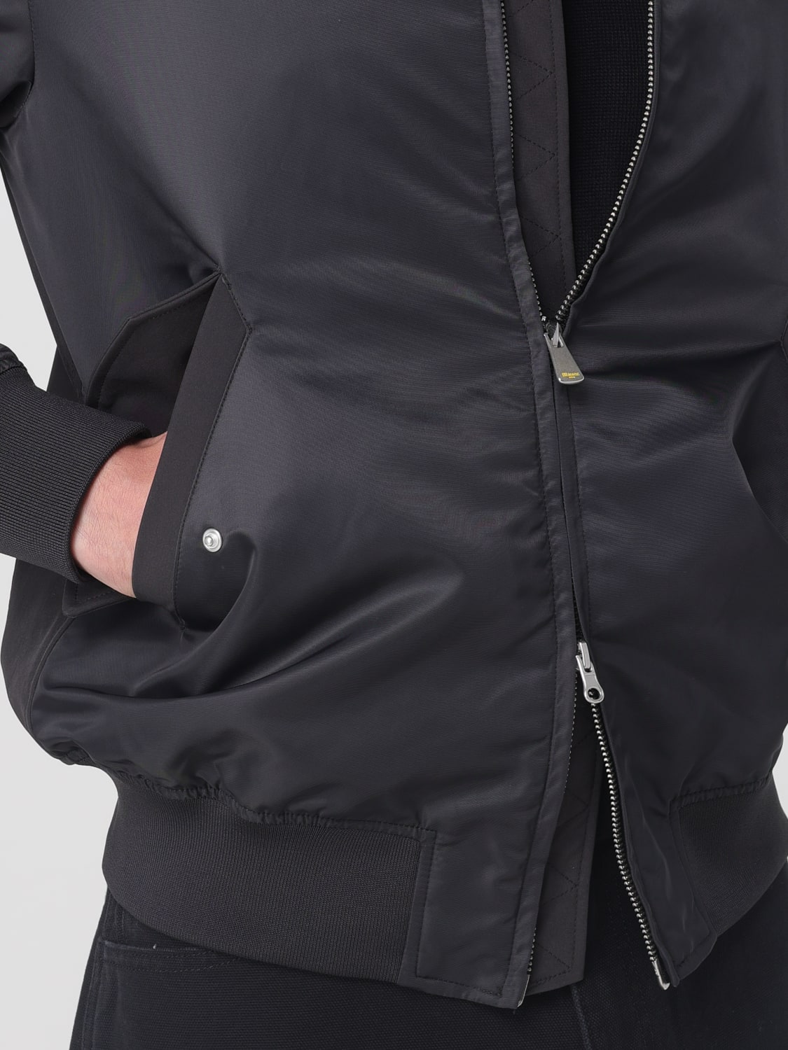 BLAUER JACKE: Mantel herren Blauer, Schwarz - Img 4