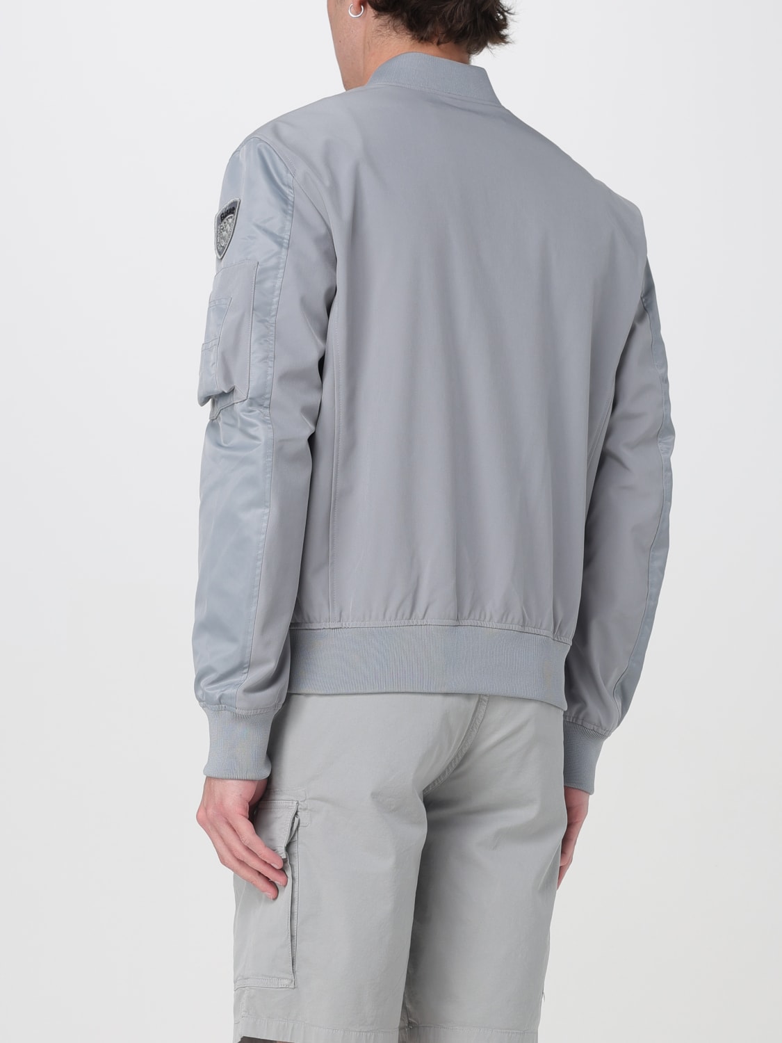 BLAUER JACKE: Mantel herren Blauer, Grau - Img 2