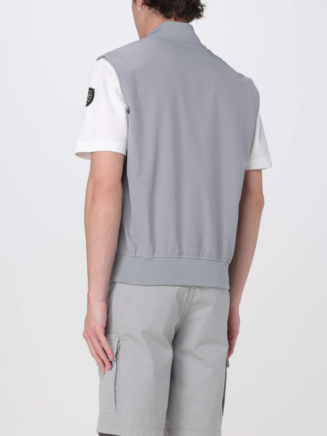 BLAUER SUIT VEST: Jacket men Blauer, Grey - Img 2