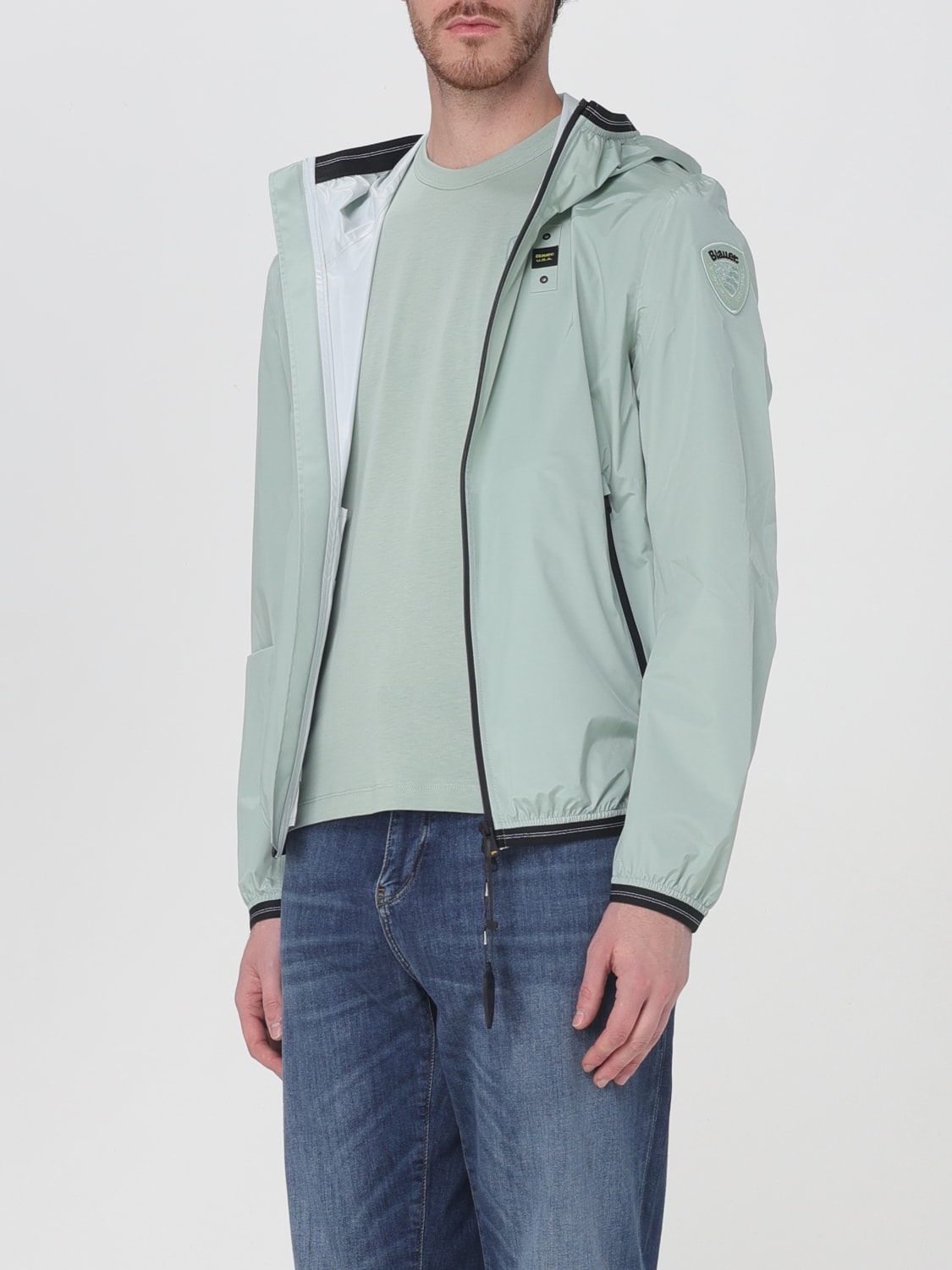 BLAUER JACKET: Jacket men Blauer, Sage - Img 3