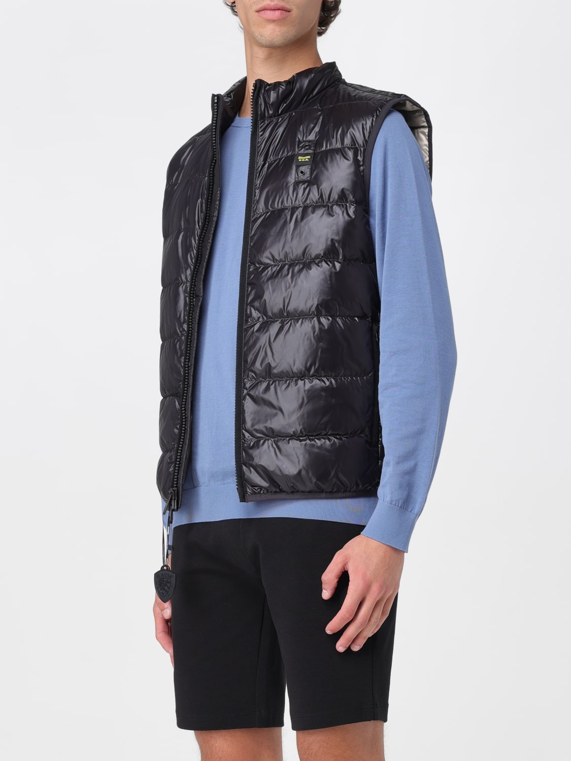 BLAUER SUIT VEST: Suit vest men Blauer, Mouse Grey - Img 3