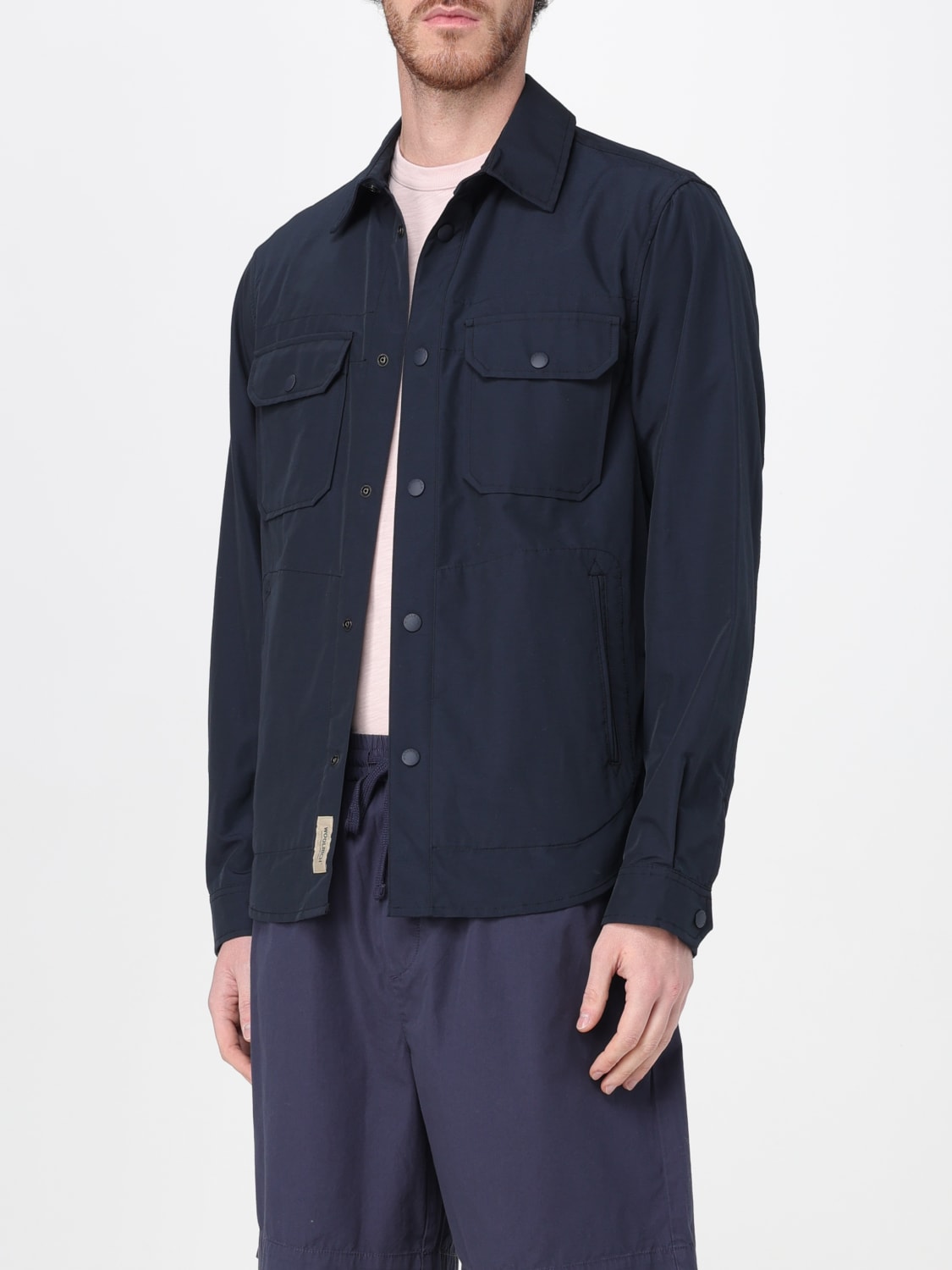 WOOLRICH JACKET: Jacket men Woolrich, Blue - Img 3