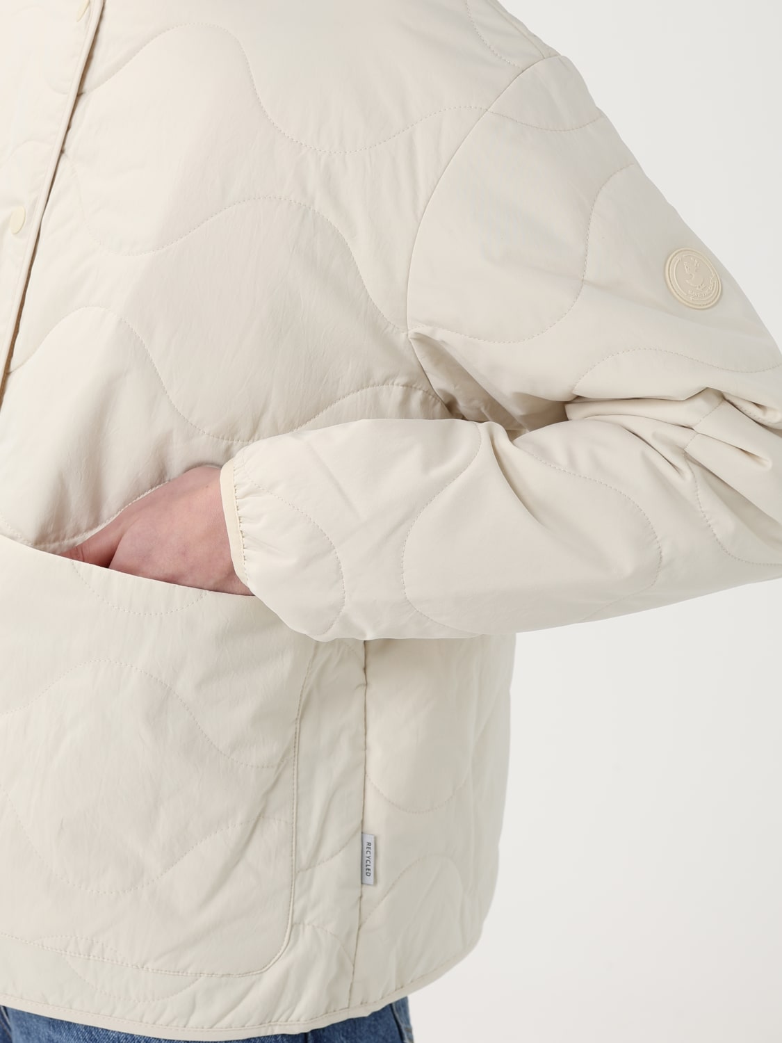 SAVE THE DUCK VESTE: Veste femme Save The Duck, Écru - Img 4