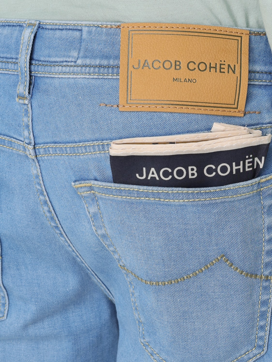 JACOB COHEN JEANS: Jeans men Jacob Cohen, Gnawed Blue - Img 3