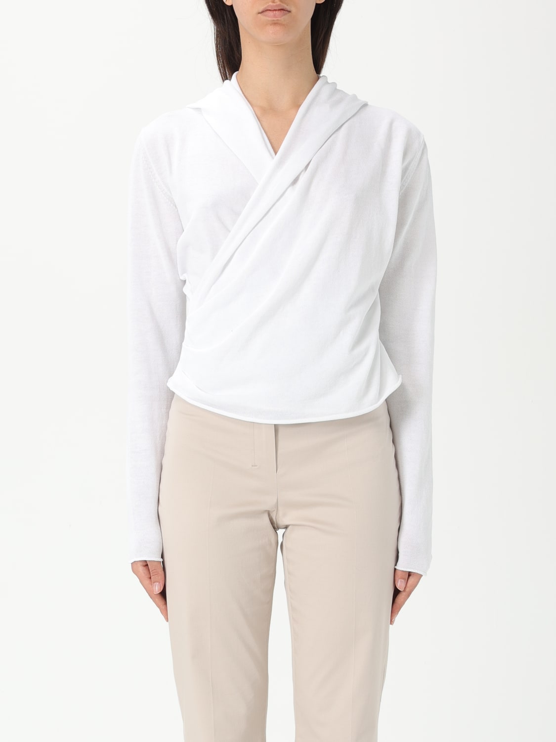 ADD JUMPER: Top woman Add, White - Img 1