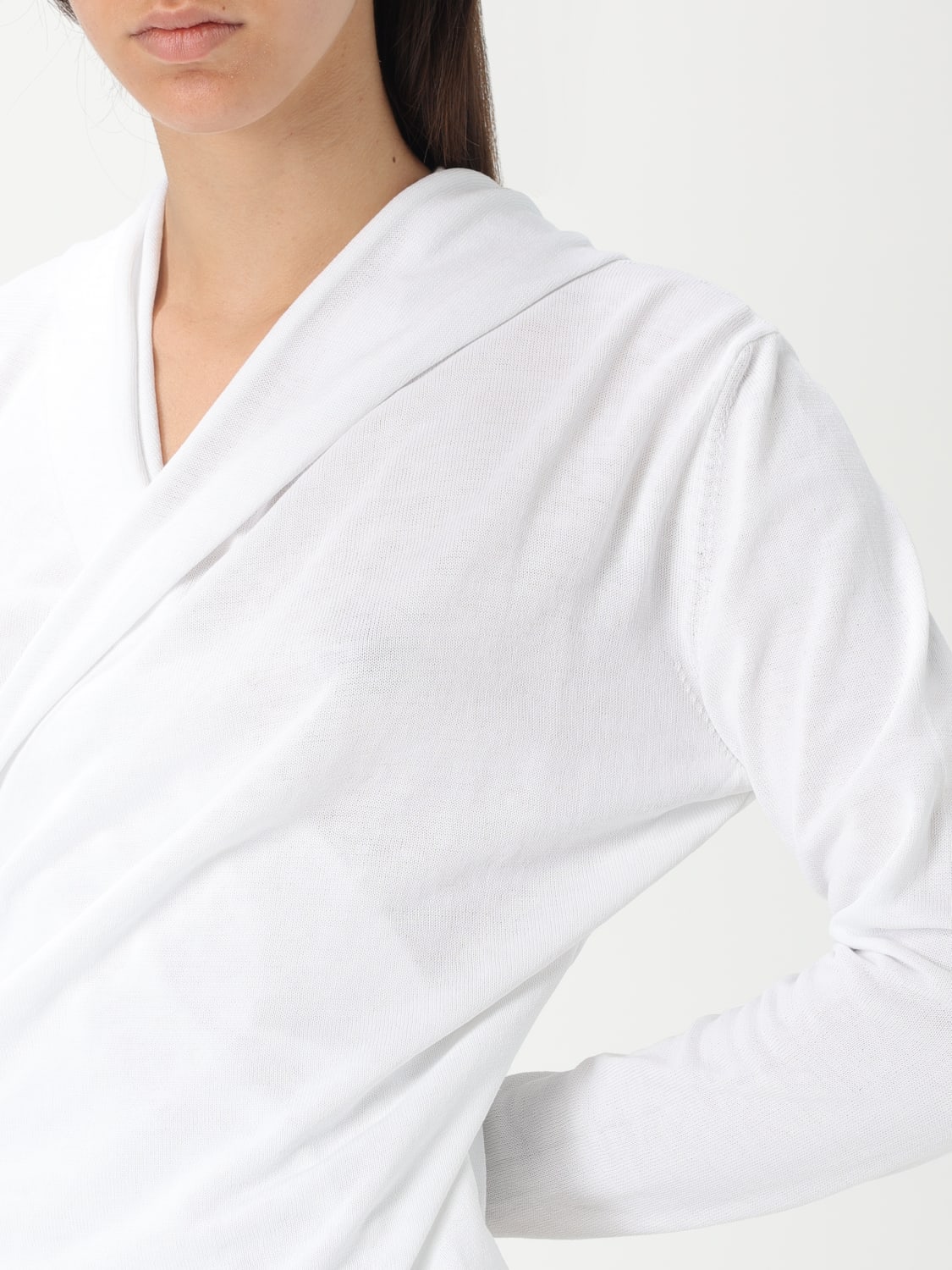 ADD JUMPER: Top woman Add, White - Img 3