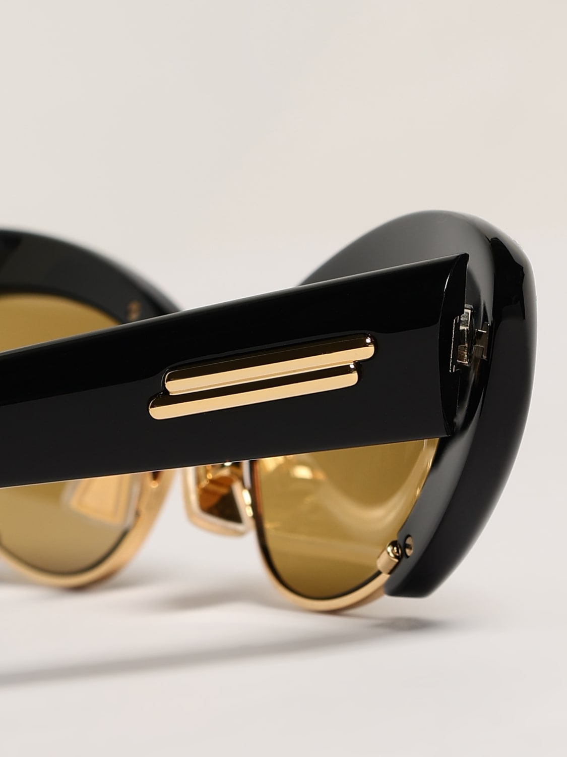 BOTTEGA VENETA LUNETTES DE SOLEIL: Lunettes de soleil femme Bottega Veneta, Noir - Img 5