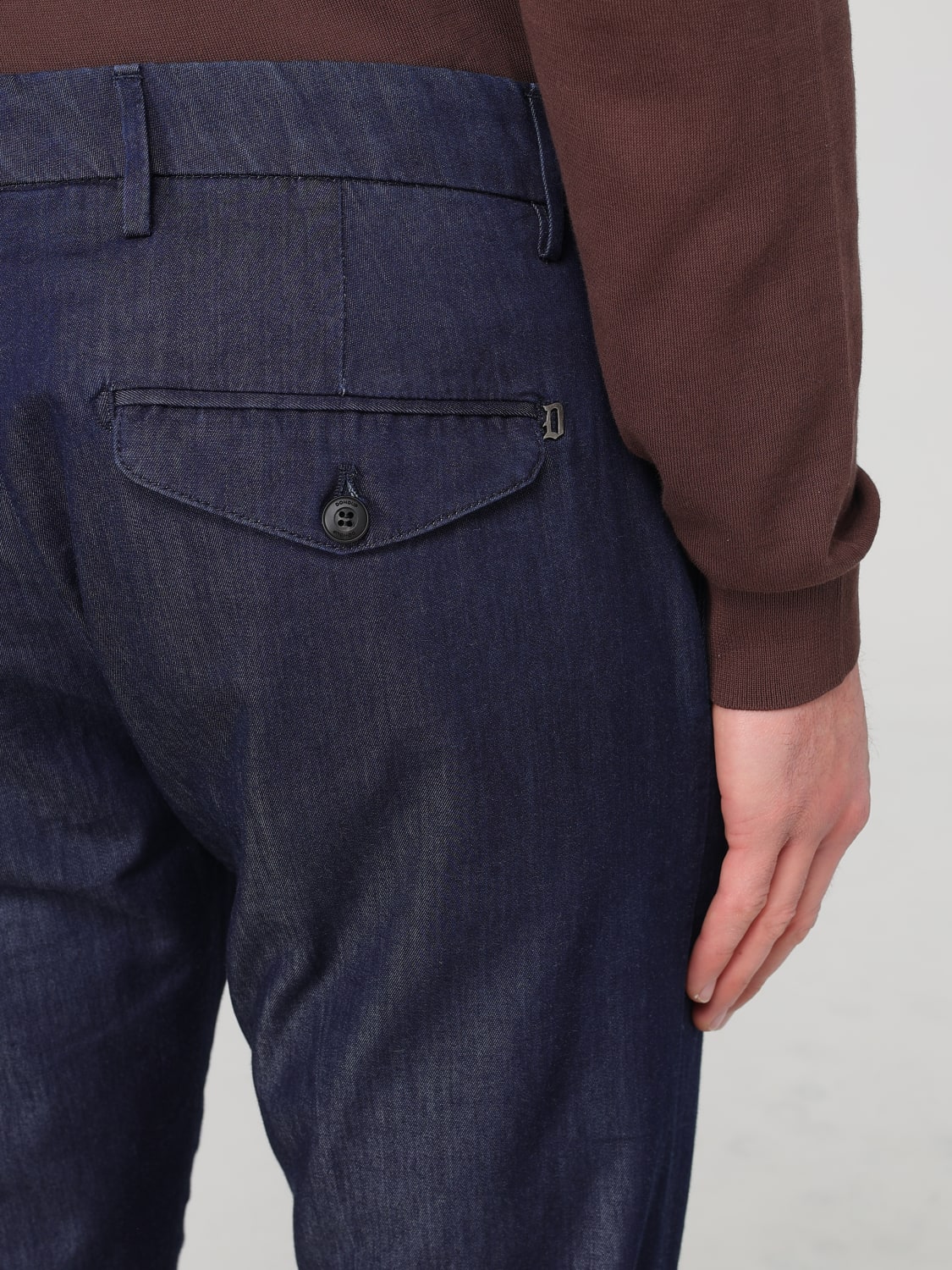 DONDUP PANTS: Pants men Dondup, Denim - Img 3