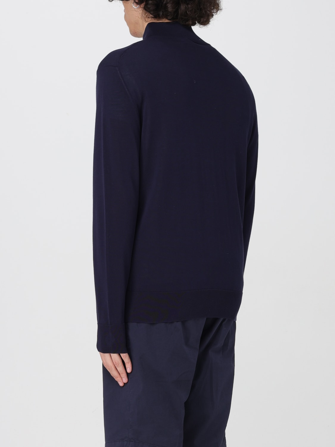 BALLANTYNE SWEATER: Sweater men Ballantyne, Navy - Img 2