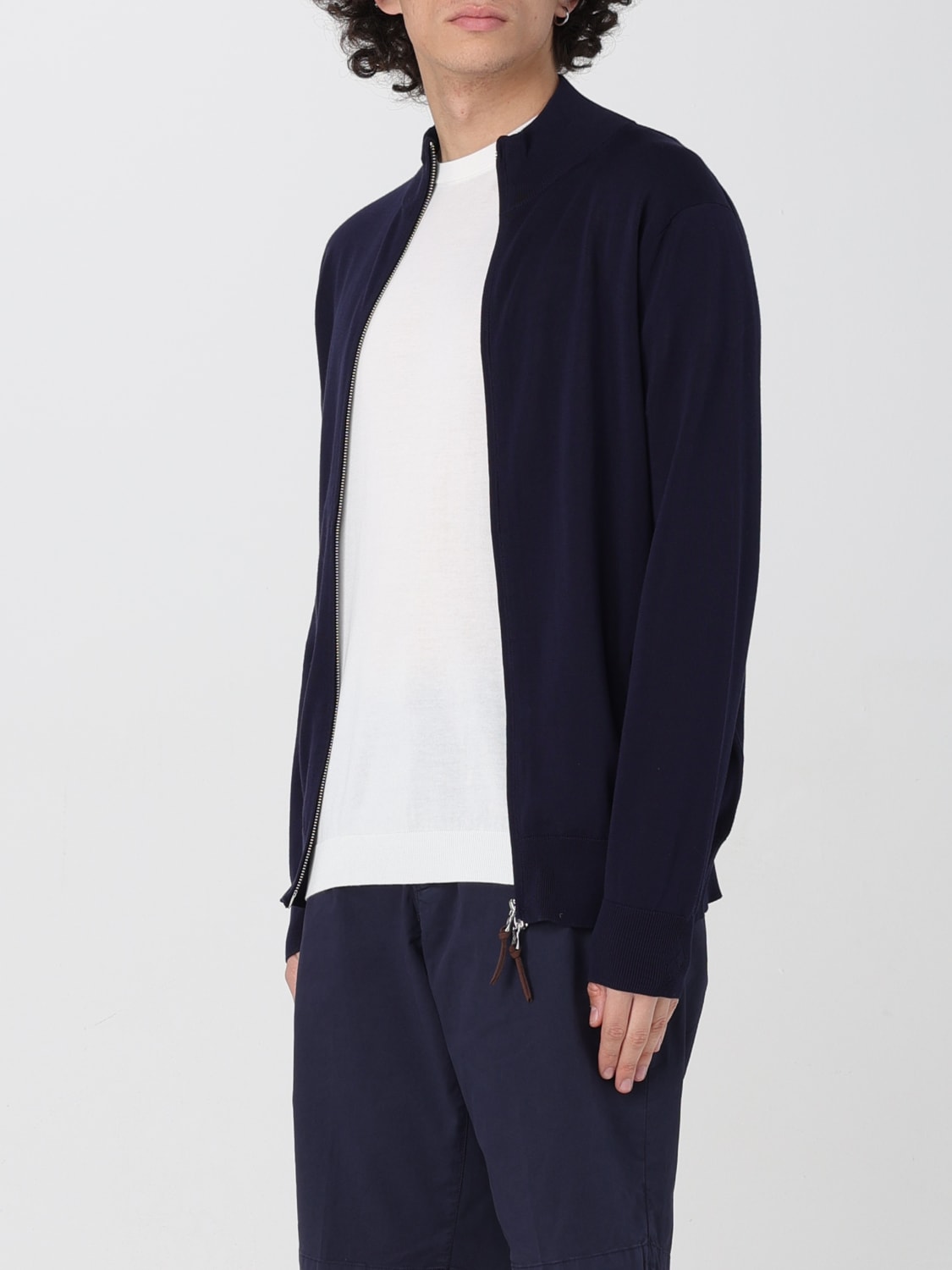 BALLANTYNE SWEATER: Sweater men Ballantyne, Navy - Img 3