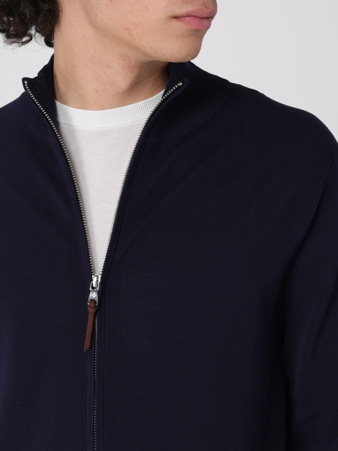 BALLANTYNE SWEATER: Sweater men Ballantyne, Navy - Img 4