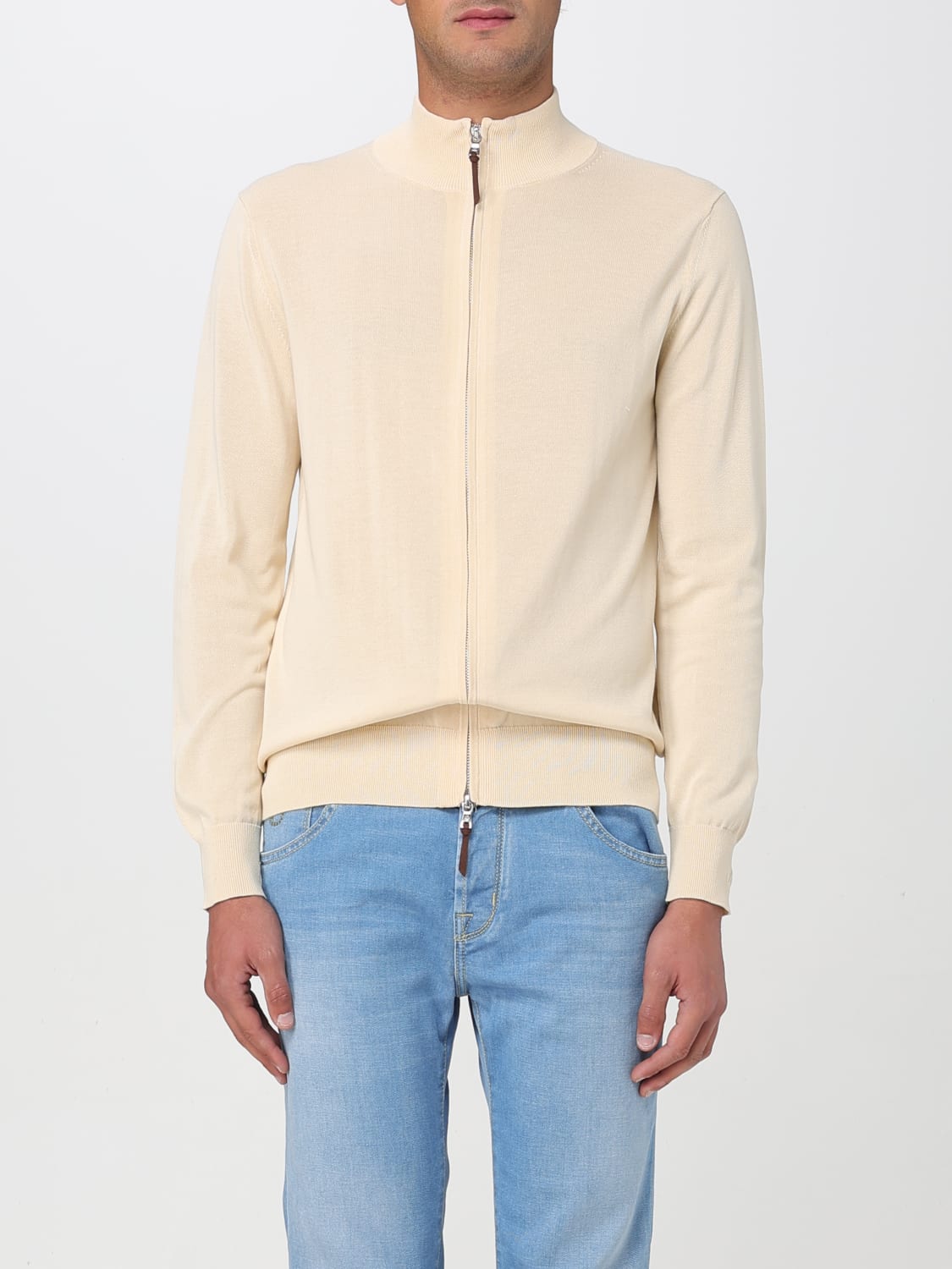 BALLANTYNE PULLOVER: Pullover herren Ballantyne, Cream - Img 1