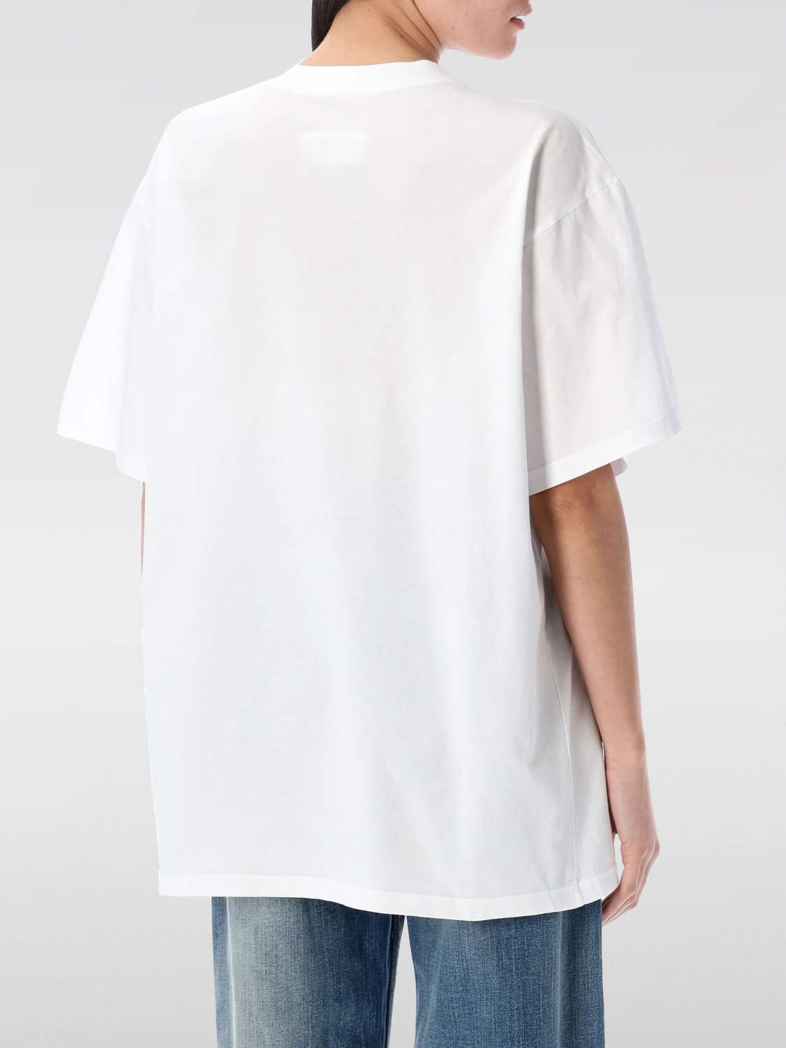 MM6 MAISON MARGIELA CAMISETA: Camiseta mujer Mm6 Maison Margiela, Blanco - Img 2
