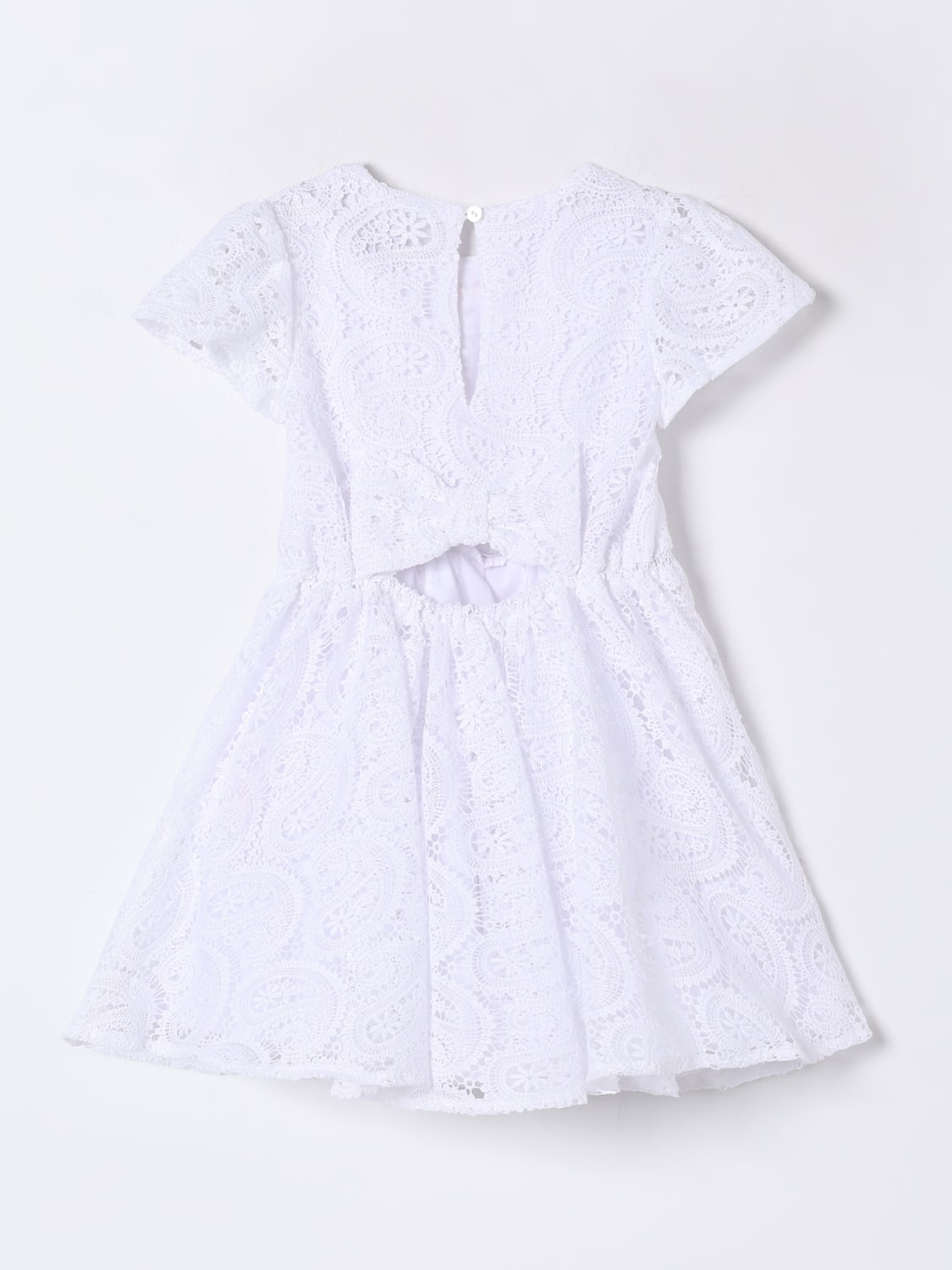 TWINSET KLEID: Kleid kinder Twinset, Weiß - Img 2