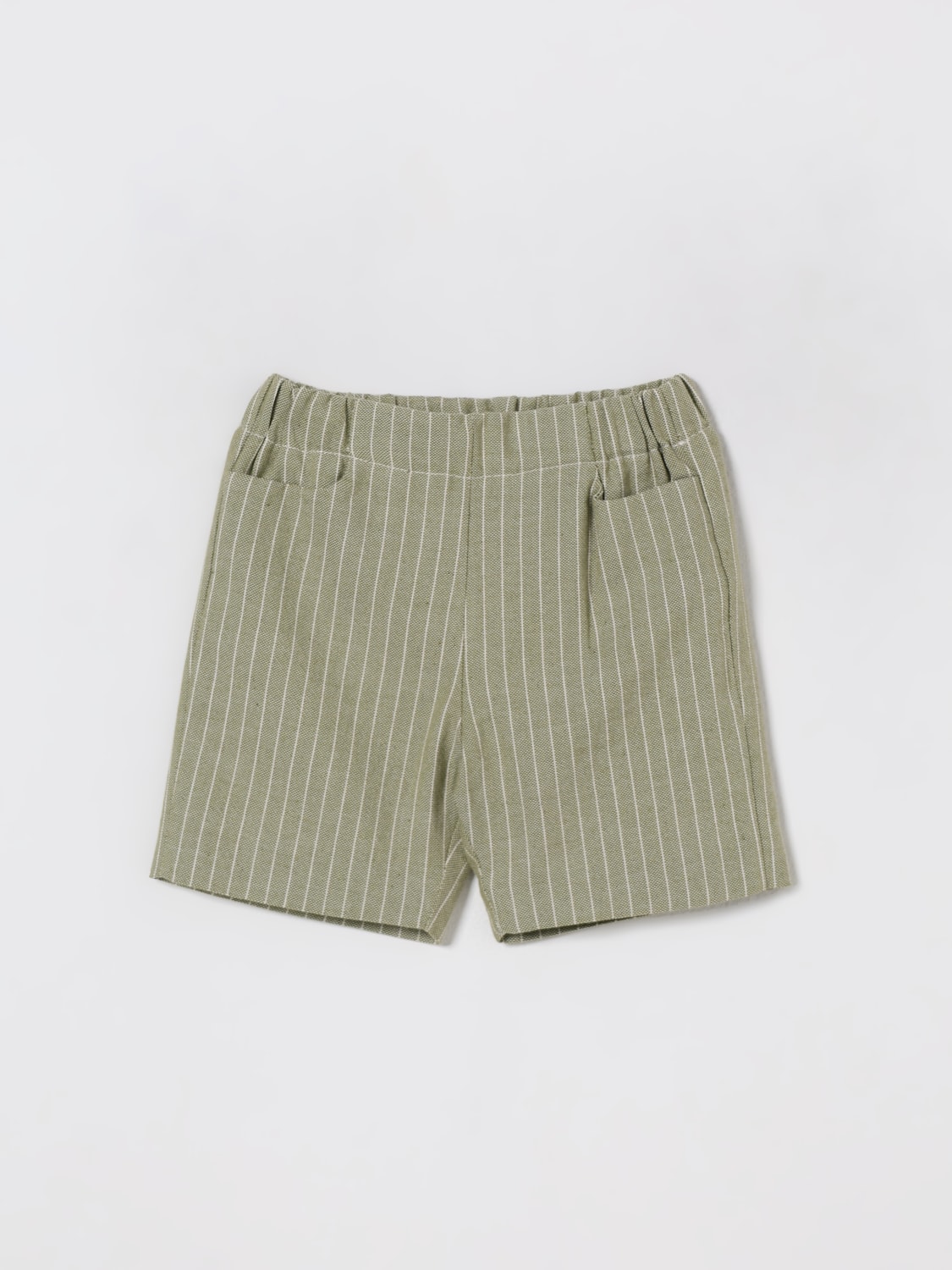 LA STUPENDERIA SHORTS: Shorts kids La Stupenderia, Denim - Img 1