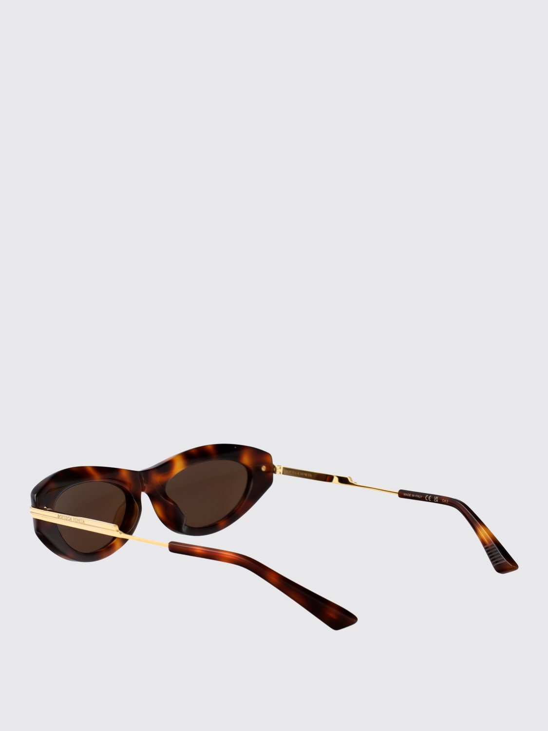 BOTTEGA VENETA SUNGLASSES: Sunglasses woman Bottega Veneta, Brown - Img 3