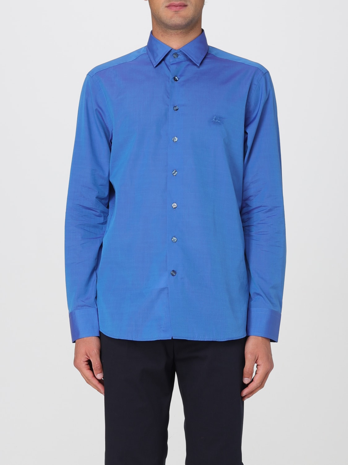 ETRO HEMD: Hemd herren Etro, Blau - Img 1
