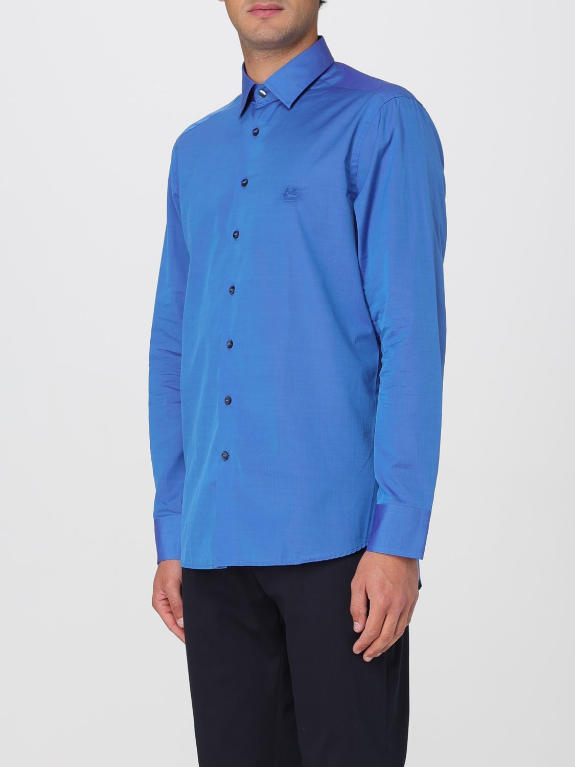 ETRO HEMD: Hemd herren Etro, Blau - Img 4