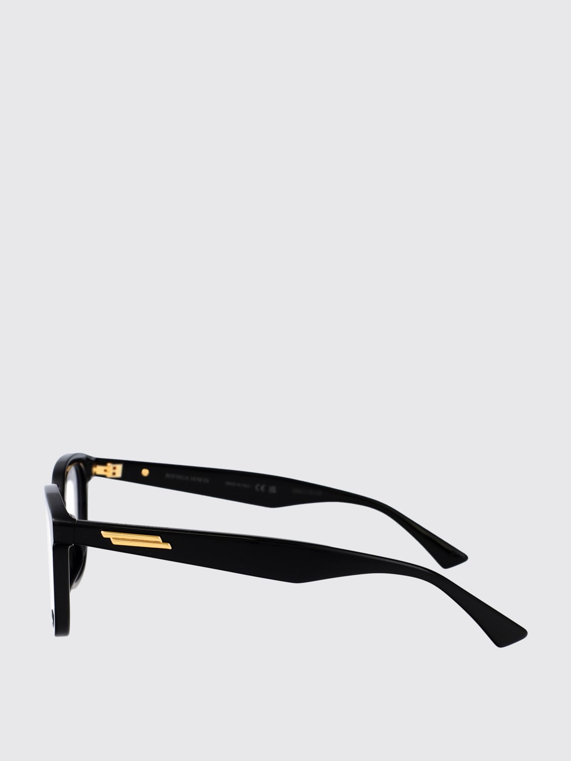メガネ BOTTEGA VENETA Woman Optical frames Black BV1334OA 001 Bottega Veneta BV1334O 001 Black Eyeglass Frame Unisex New