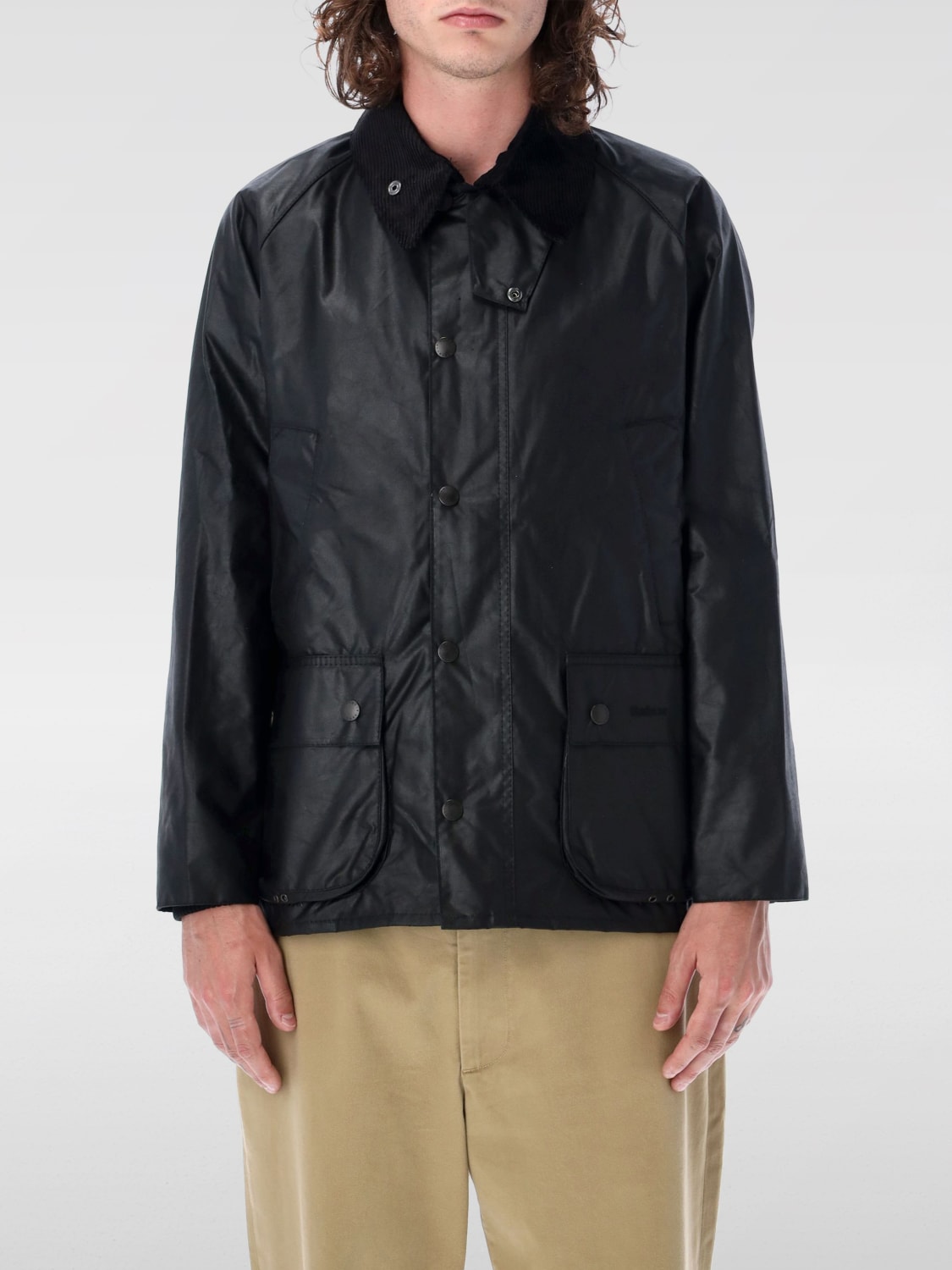 BARBOUR JACKET: Jacket men Barbour, Black - Img 1