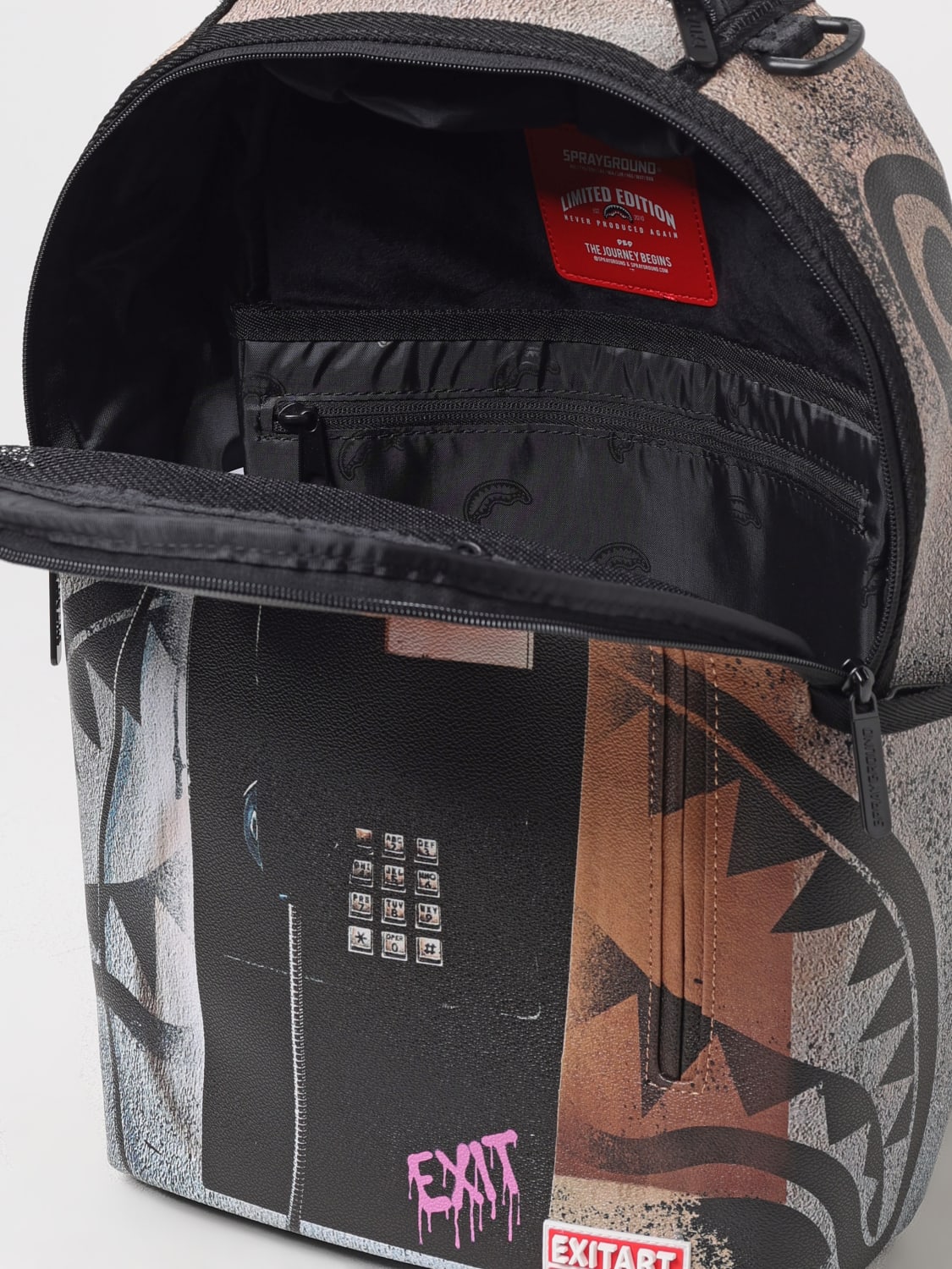 SPRAYGROUND BACKPACK: Backpack men Sprayground, Multicolor - Img 4