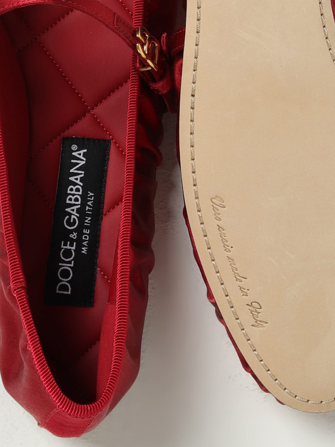 フラットシューズ DOLCE & GABBANA Woman Ballet flats Red CB0257AD160 8S297 DOLCE & GABBANA: Ballet flats woman - Red | Dolce & Gabbana