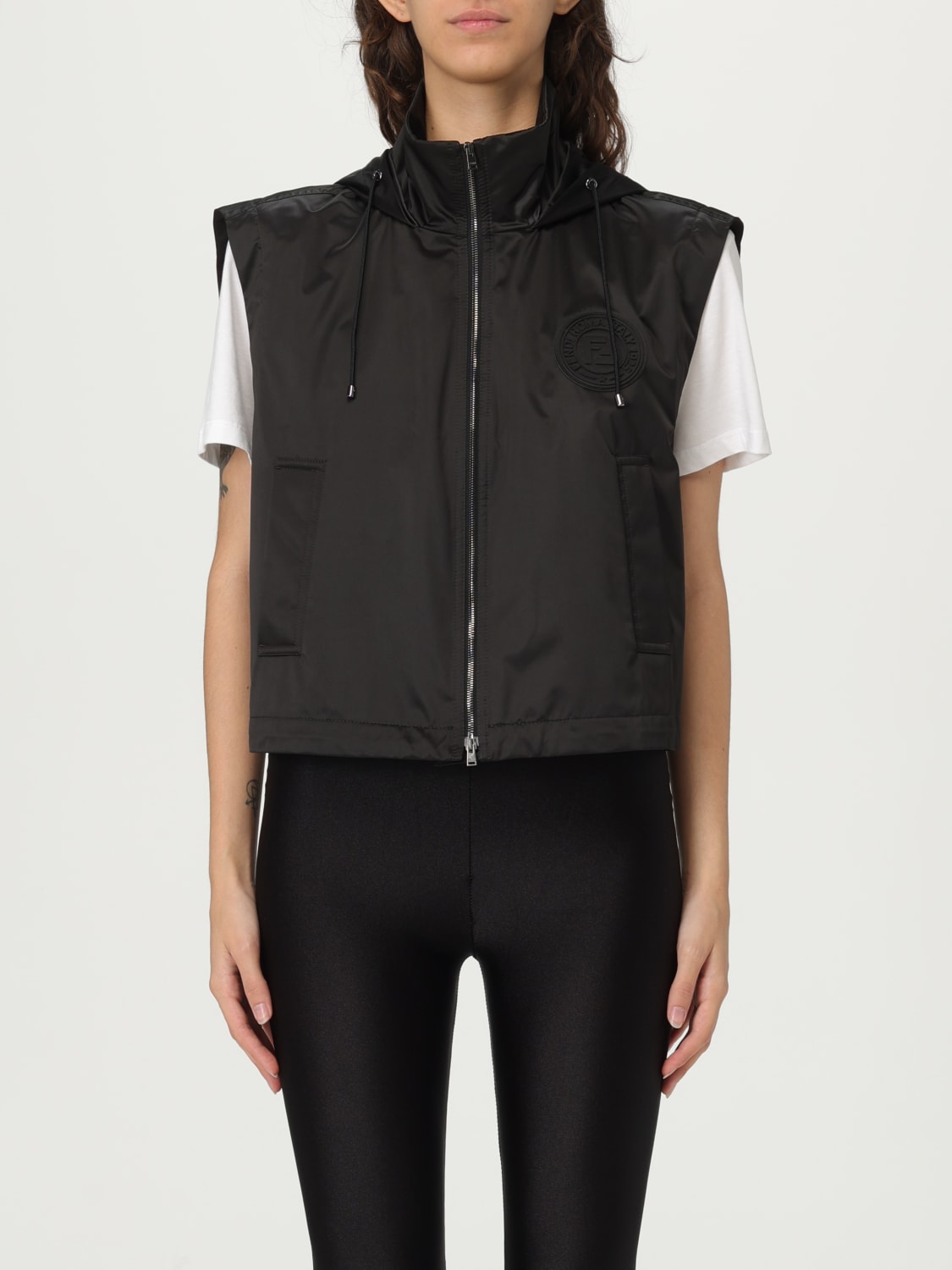FENDI GILET: Pull femme Fendi, Noir - Img 1