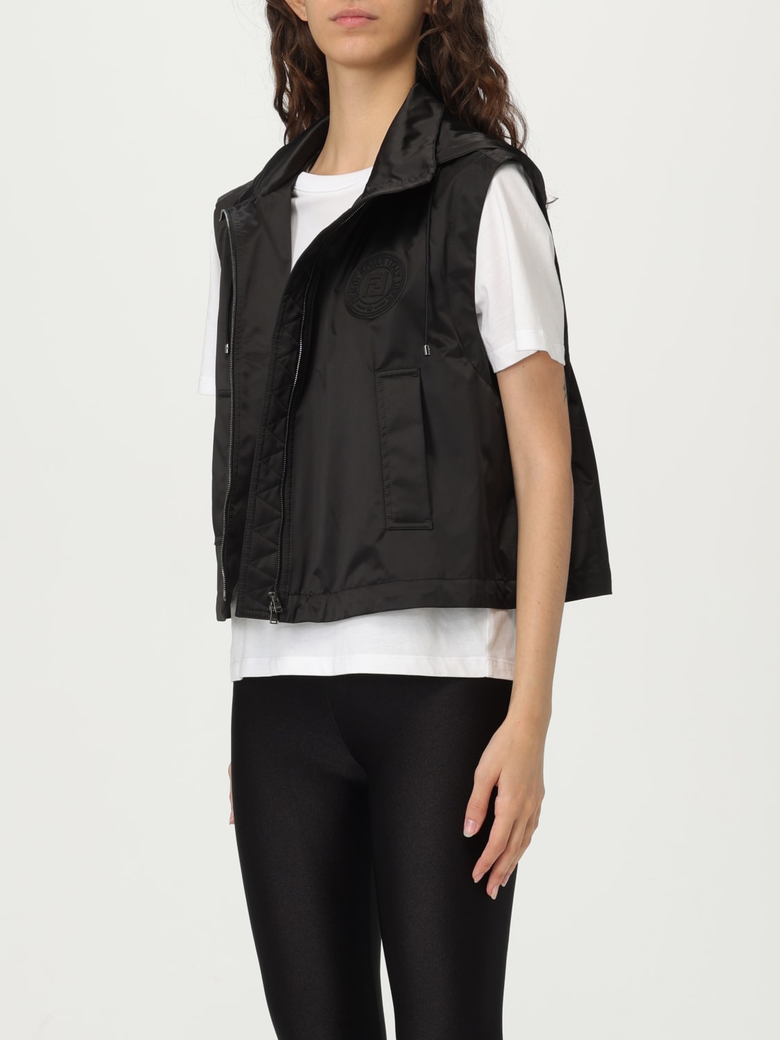 FENDI GILET: Pull femme Fendi, Noir - Img 3