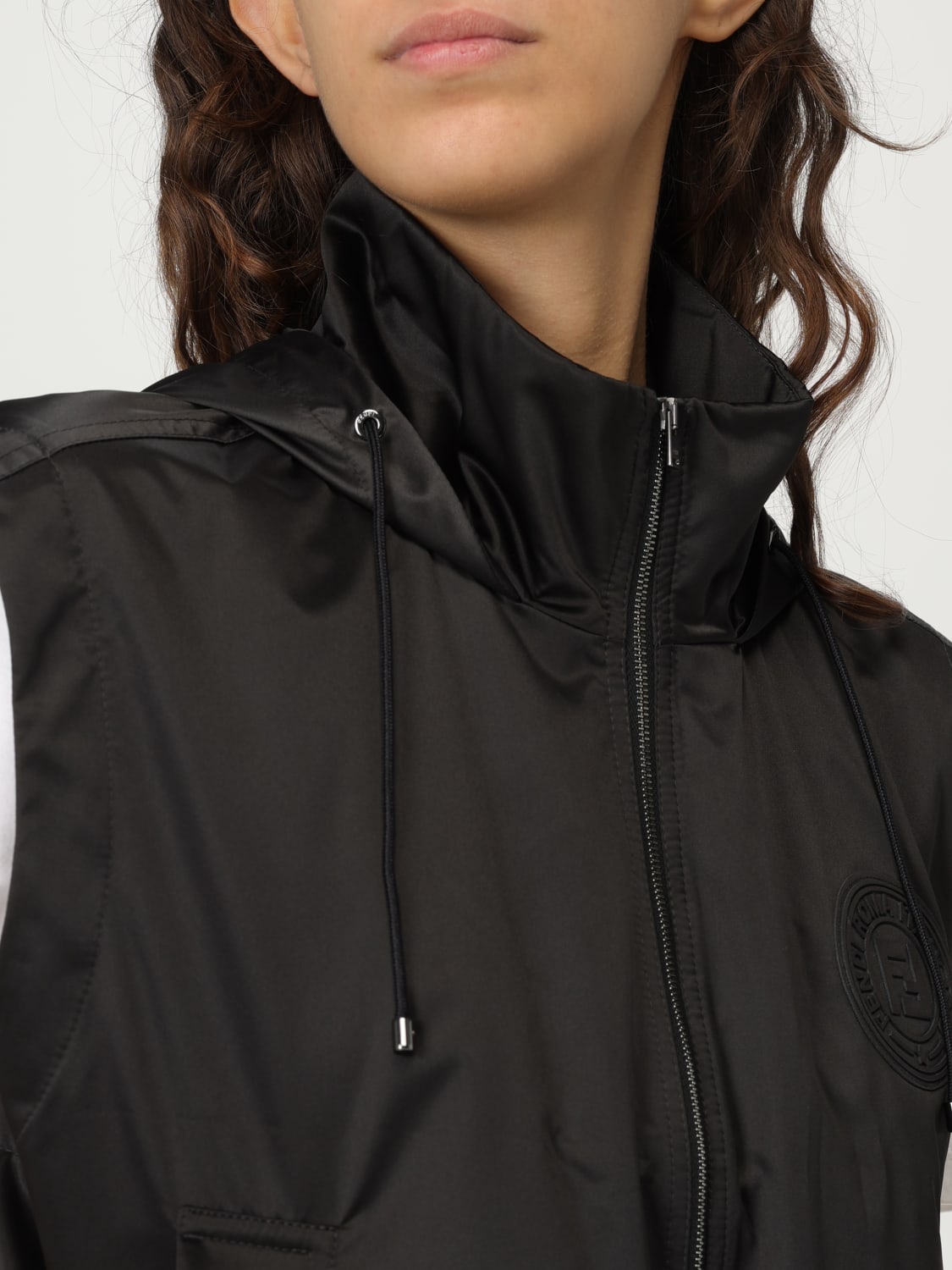 FENDI GILET: Pull femme Fendi, Noir - Img 4