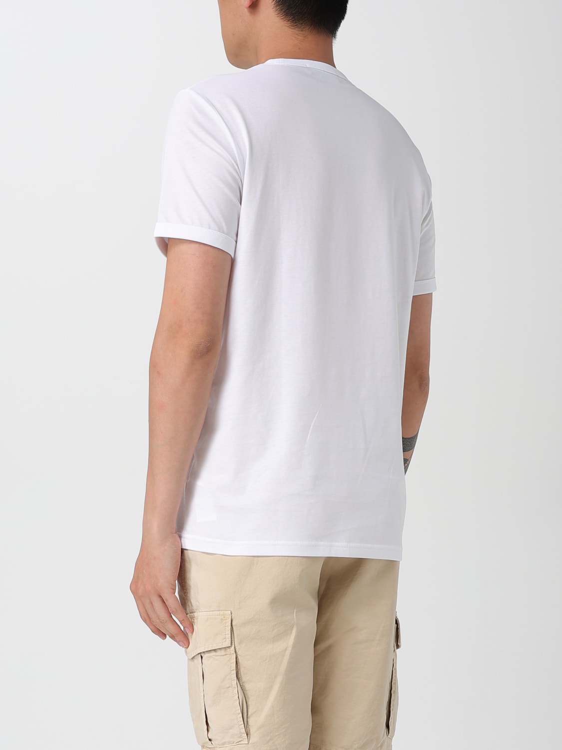 FRED PERRY T-SHIRT: T-shirt men Fred Perry, White - Img 2