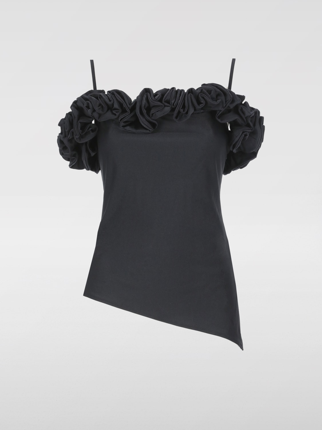 Tシャツ・カットソー COPERNI Women Tops COPT79F5001 BLK Black COPERNI: Top woman - Black | Coperni top COPT79F5001 online
