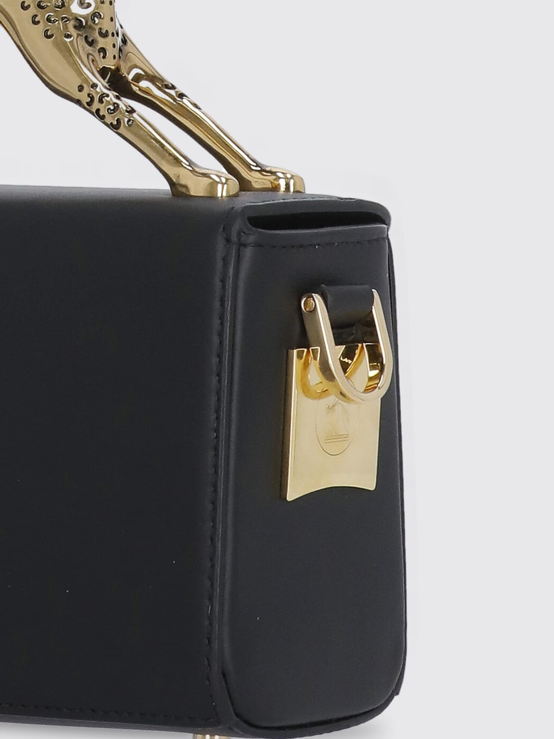 LANVIN MINI BAG: Shoulder bag woman Lanvin, Black - Img 4