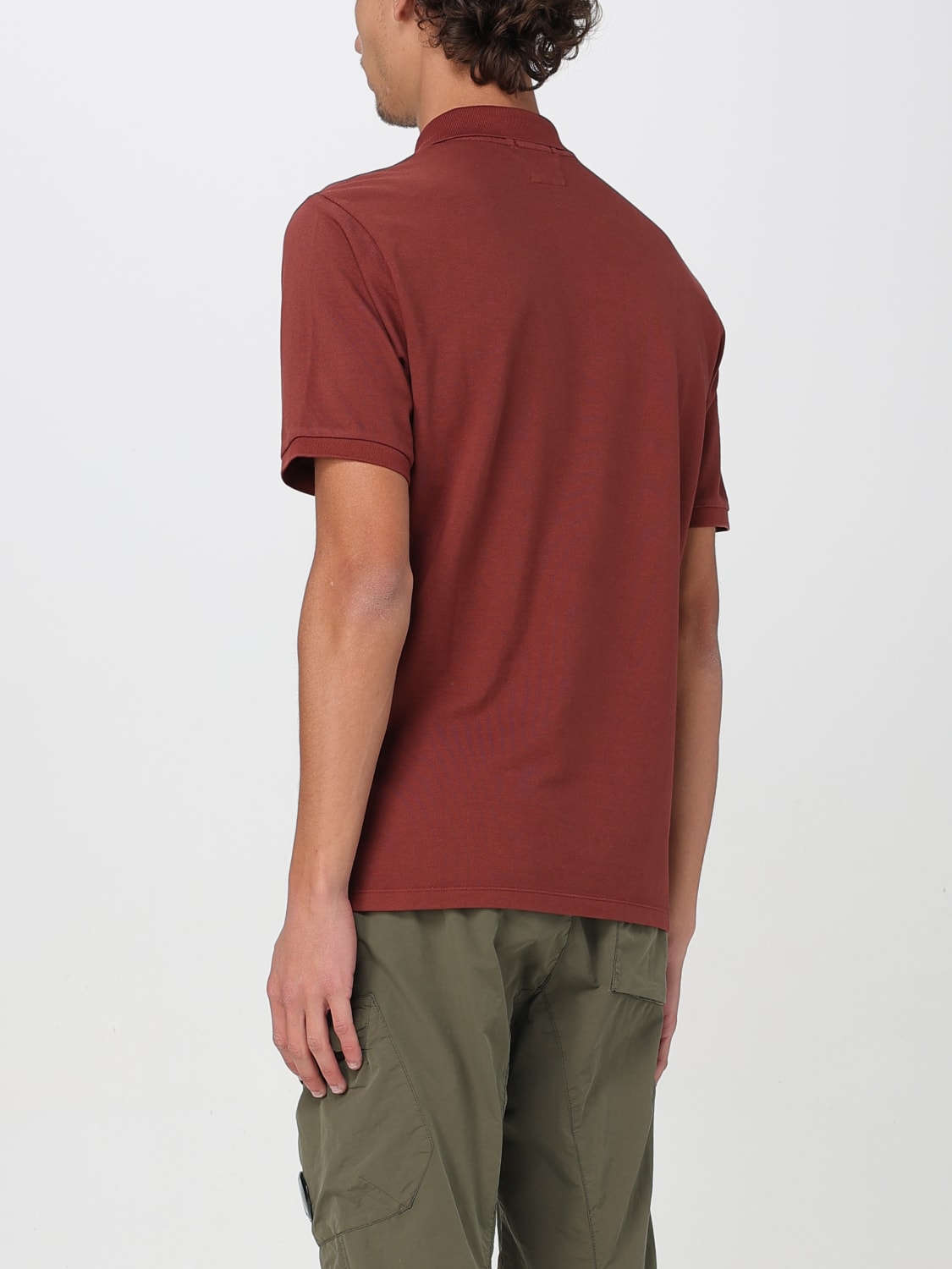C.P. COMPANY: Polo shirt men - Charcoal | C.P. Company polo