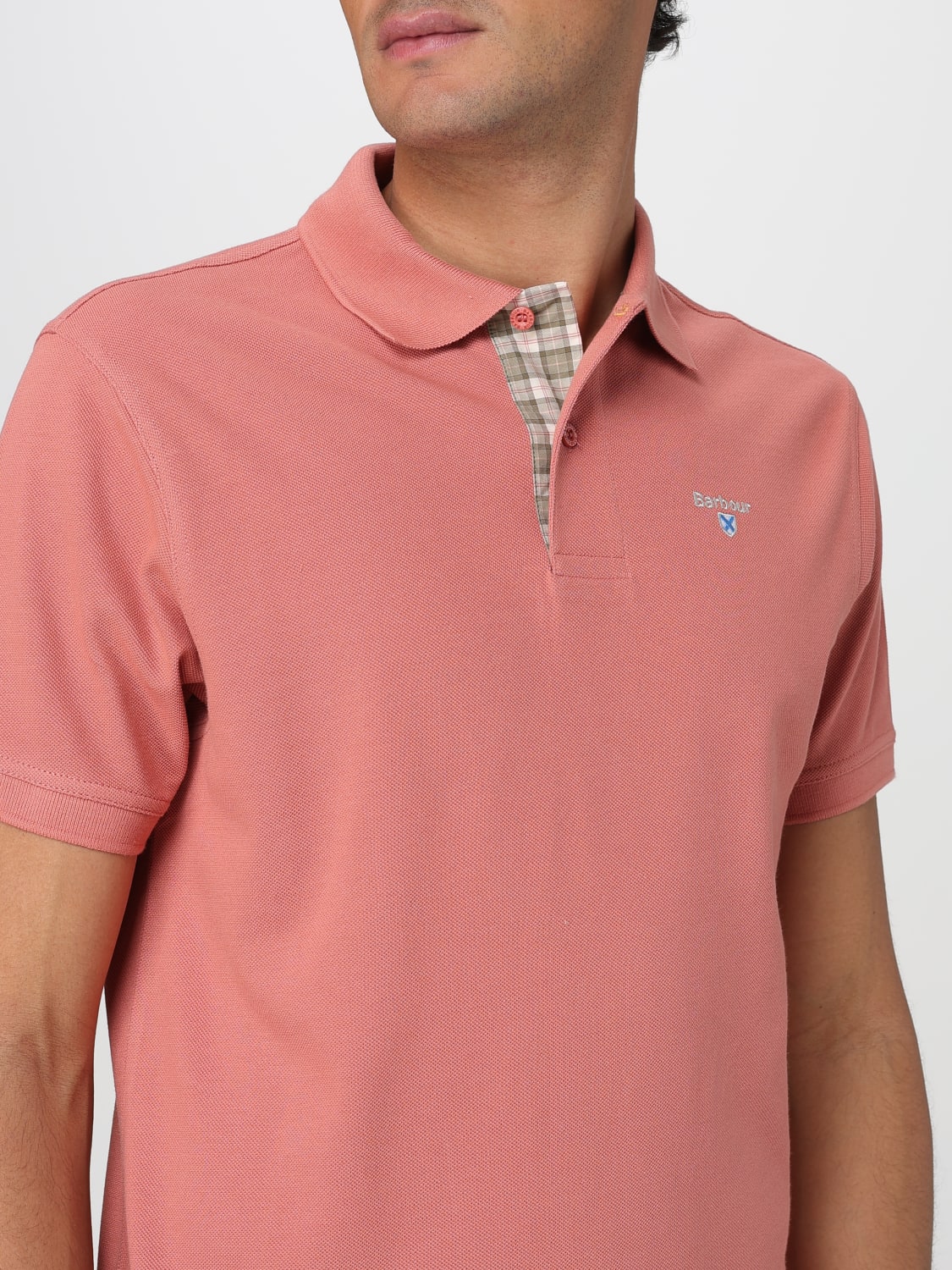 BARBOUR POLO: Polo homme Barbour, Rose - Img 3