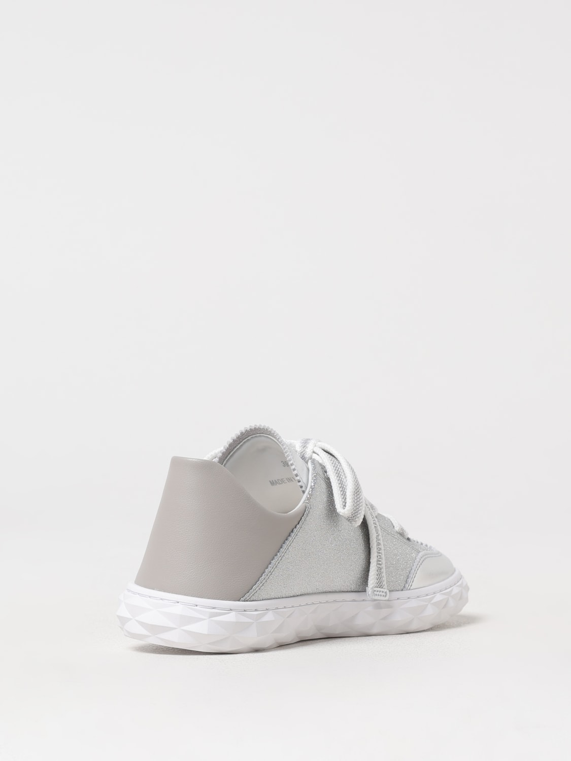 JIMMY CHOO: Sneakers woman - Silver | Jimmy Choo sneakers