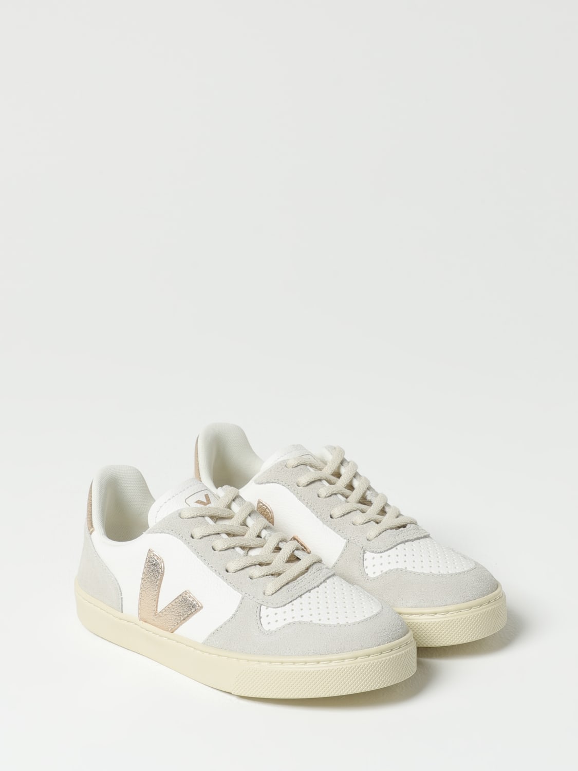 VEJA SNEAKERS: Sneakers kids Veja, White - Img 2