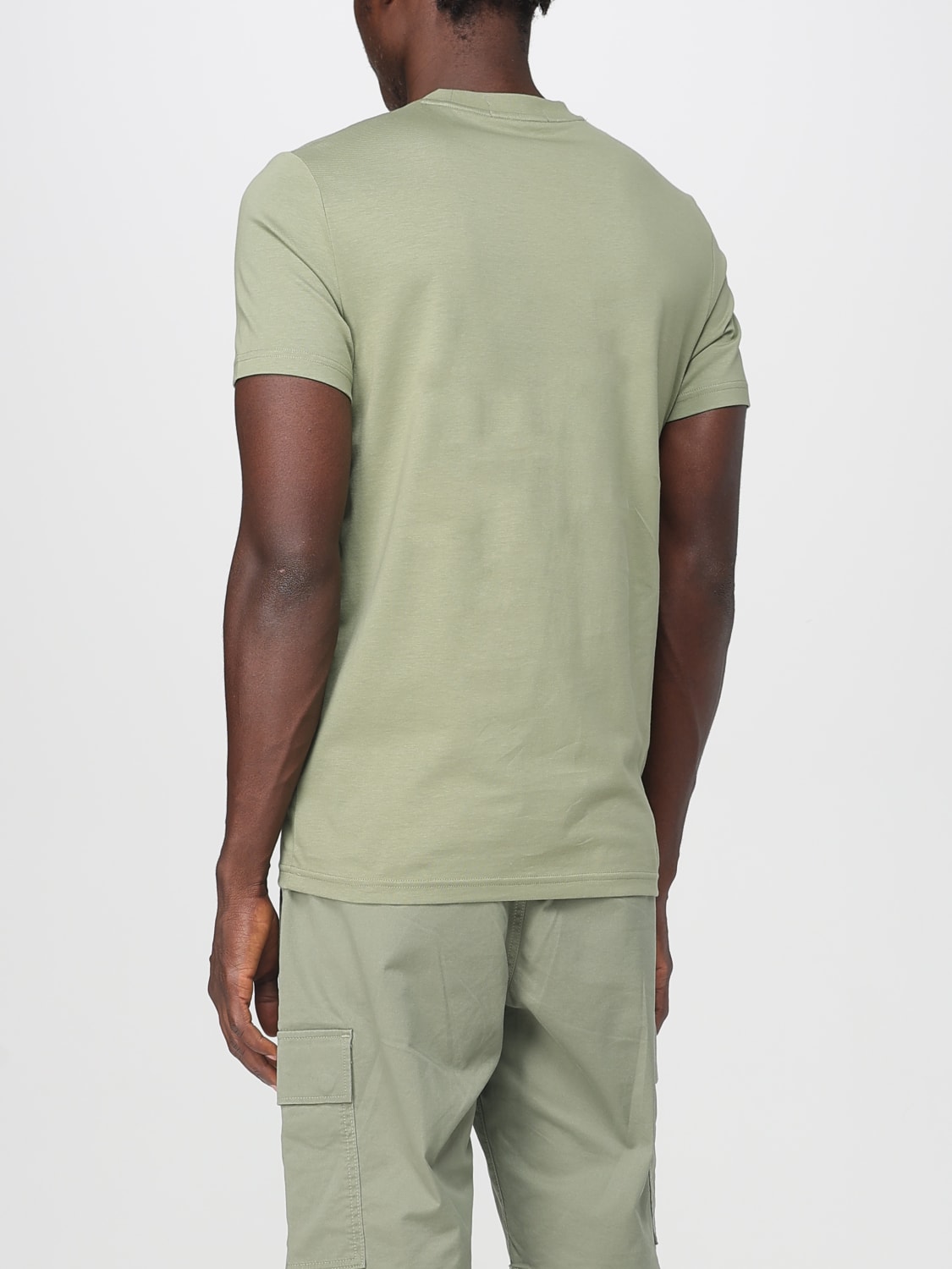 FRED PERRY T-SHIRT: T-shirt men Fred Perry, Green - Img 2
