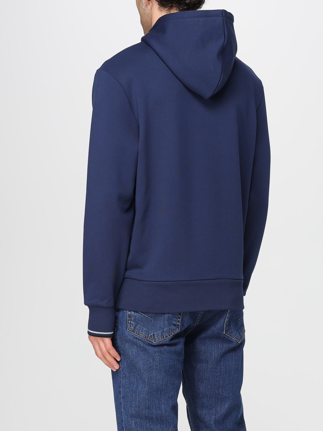 FRED PERRY 卫衣: 卫衣 男士 Fred Perry, 黑色 - Img 2