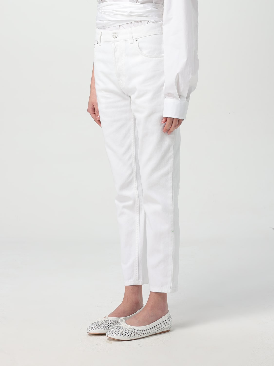 デニム・ジーパン MOSCHINO COUTURE Woman Jeans White 03230527 0001 19976223_44925039_1000.jpg