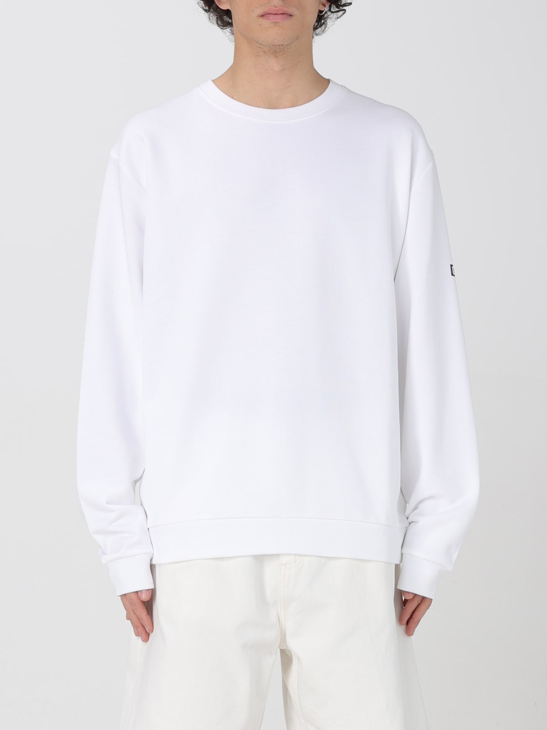 GCDS SWEATSHIRT: Sweatshirt men GCDS, White - Img 1