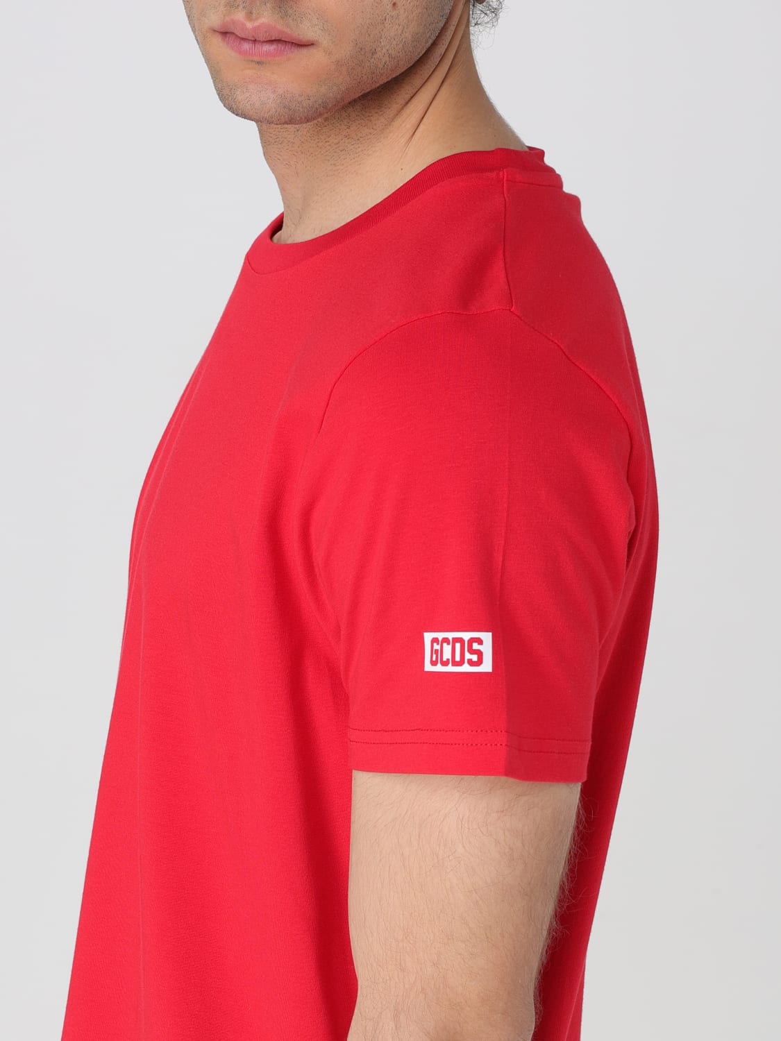 GCDS T-SHIRT: T-shirt men GCDS, Red - Img 3