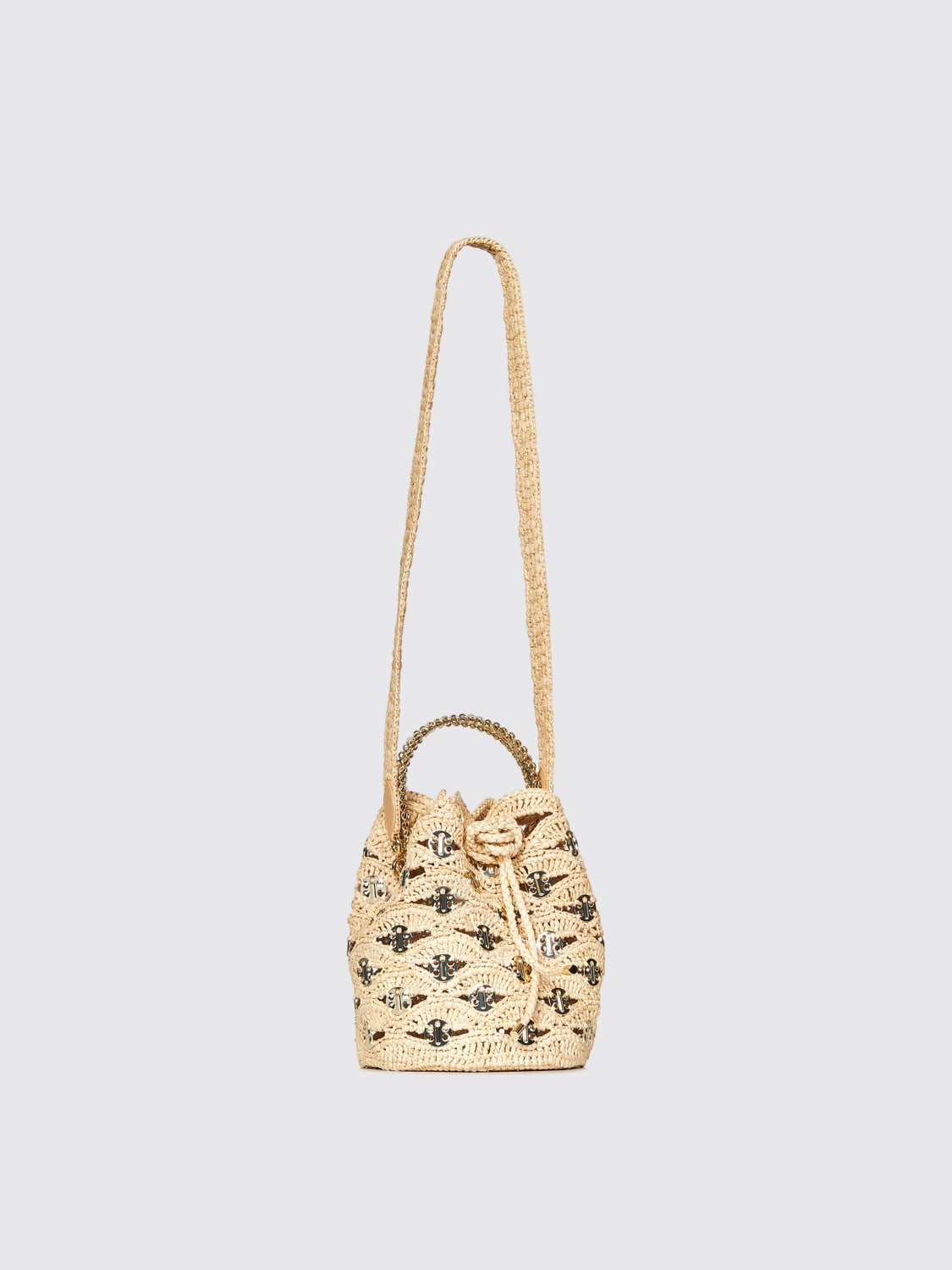 ハンドバッグ RABANNE Woman Handbag Beige 24FSS0478NAT026 M227 RABANNE: Handbag woman - Beige | Rabanne handbag