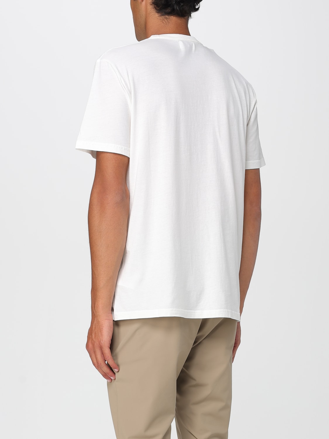 WOOLRICH T-SHIRT: T-shirt men Woolrich, Yellow Cream - Img 2