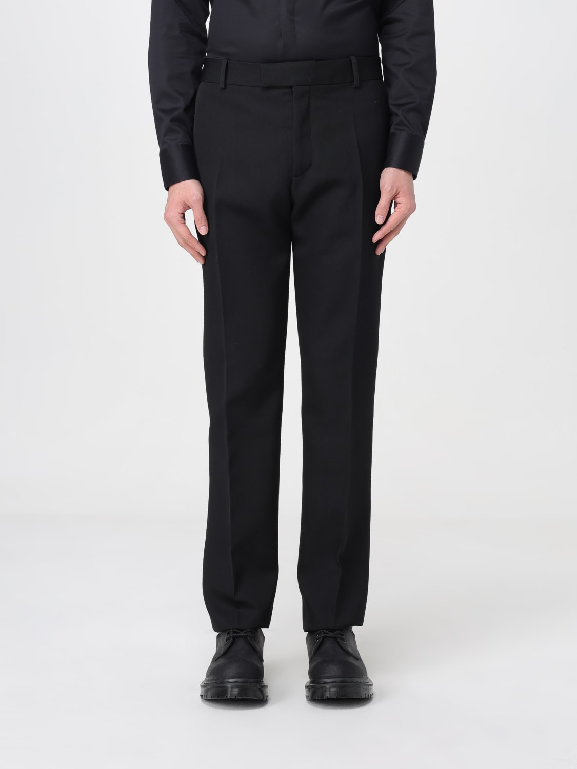 MCQUEEN PANTS: Pants men McQueen, Black - Img 1