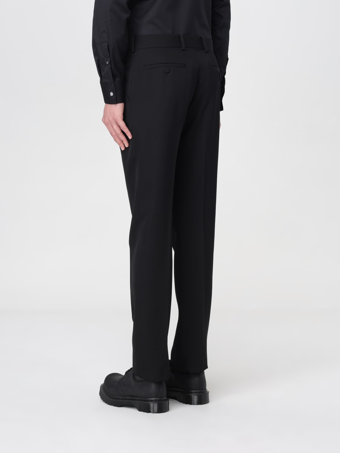 MCQUEEN PANTS: Pants men McQueen, Black - Img 3