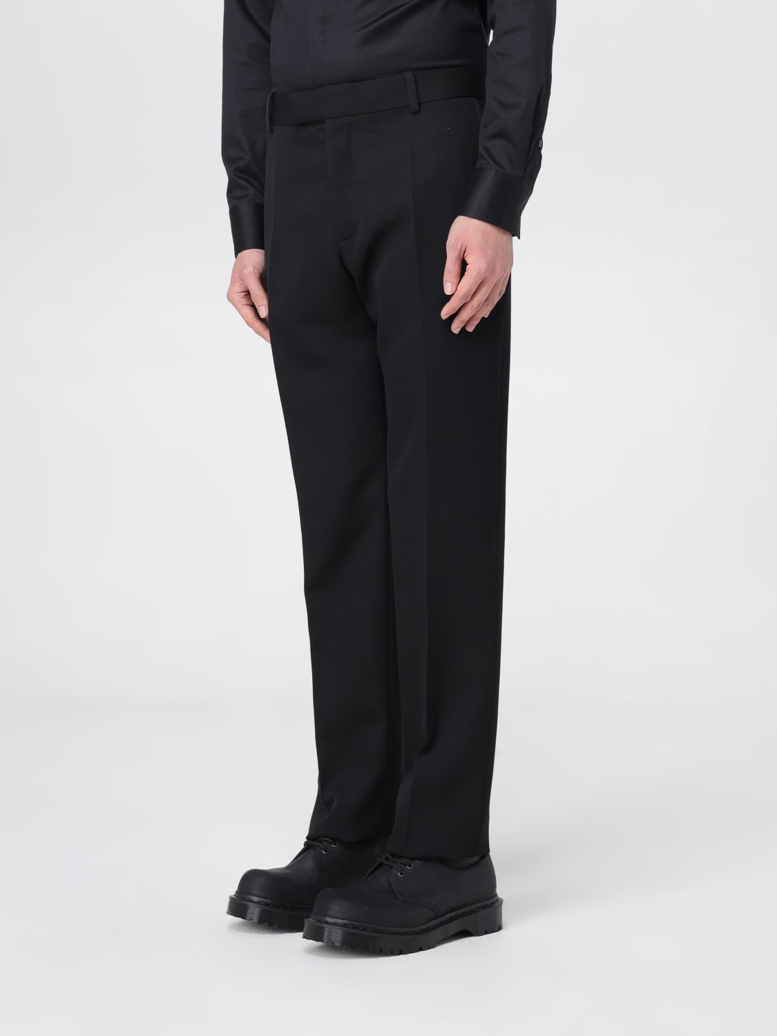 MCQUEEN PANTS: Pants men McQueen, Black - Img 4