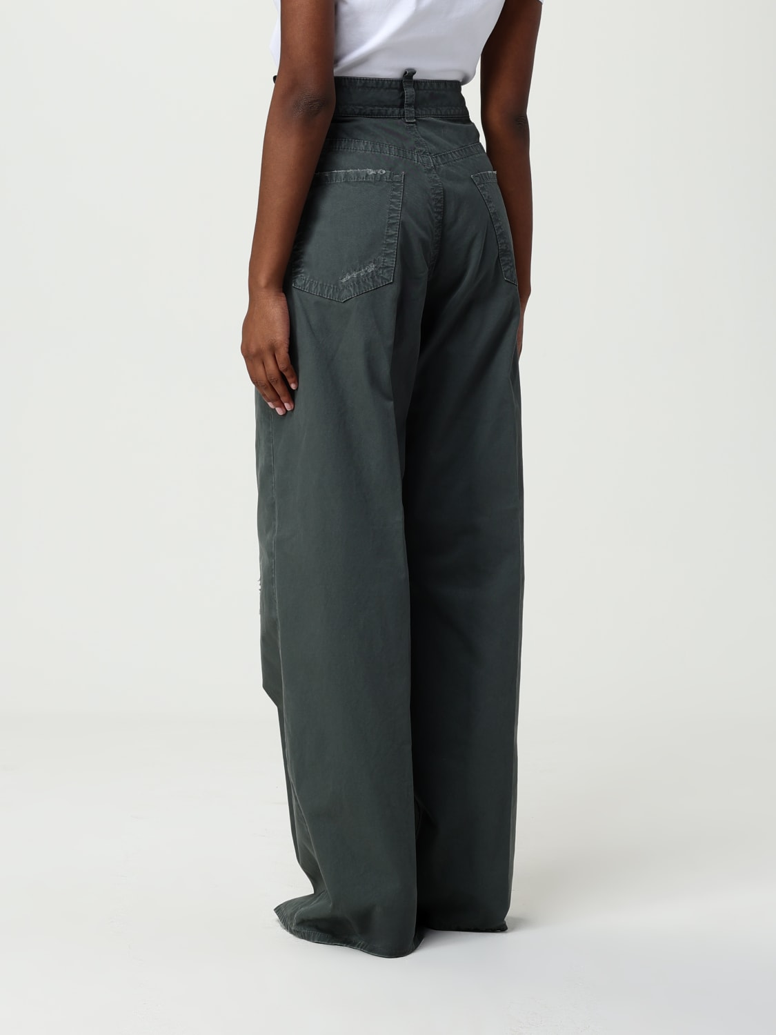 DSQUARED2 JEANS: Pantalon femme Dsquared2, Gris - Img 3