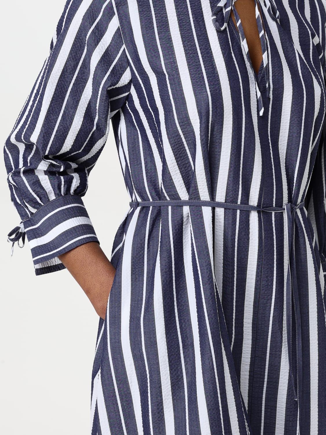 ワンピース WOOLRICH Woman Dress Blue CFWWDR0164FRUT3947 31010 WOOLRICH: Dress woman - Blue | Woolrich dress